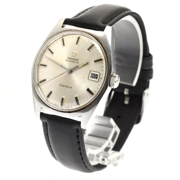 OMEGA Geneve 166.041 Cal.565 Date Silver Dial Automatic Men's Watch - Picture 2 of 12